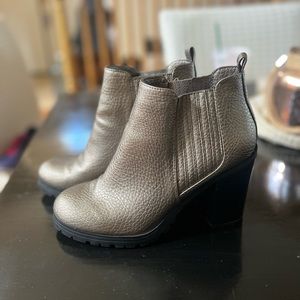 Metallic Boots